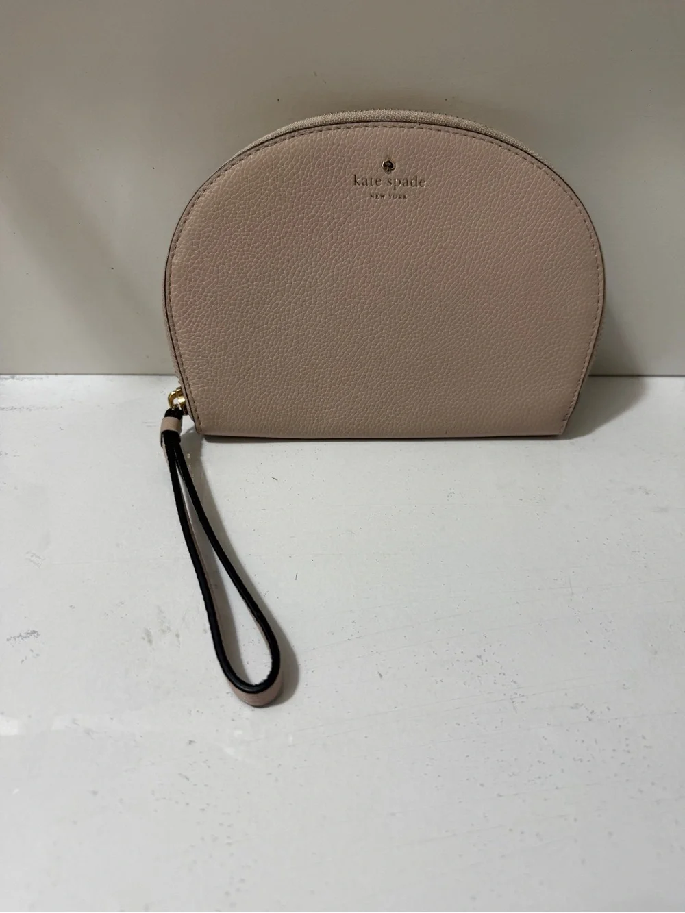 kate spade Blush Leather Wristlet